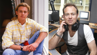 a comparison of Jason Donovan in Neighbours and now