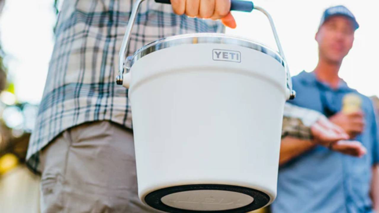 Keep Every Drink Ice Cold All Summer Long With The YETI Rambler Beverage  Bucket - BroBible