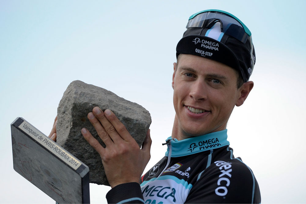 Niki Terpstra at Paris Roubaix 2014