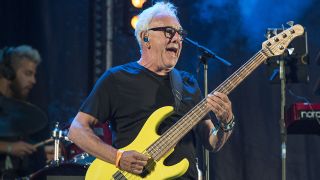 Trevor Horn performs at Fairport's Cropredy Convention Festival on August 11, 2022 in Cropredy, England. (Photo by Steve Thorne/Redferns)