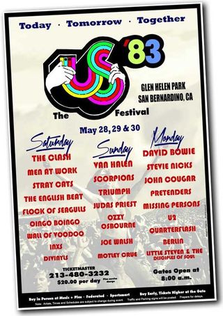 US Festival Poster 1983