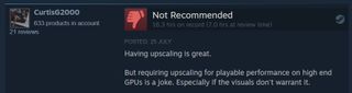 A Steam review for Remnant 2