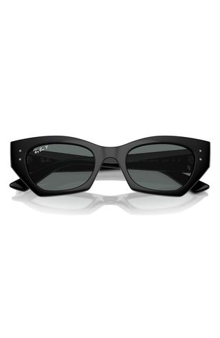 Zena 52mm Irregular Butterfly Sunglasses