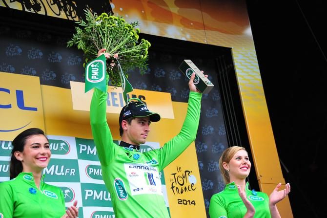 Points jersey leader Peter Sagan (Cannondale)