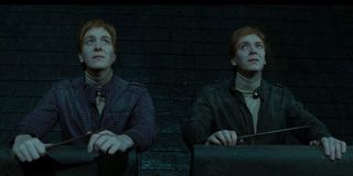 George and Fred Weasley in Harry Potter and the Deathly Hallows Part 2