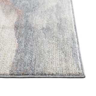 A swirling design on carpet