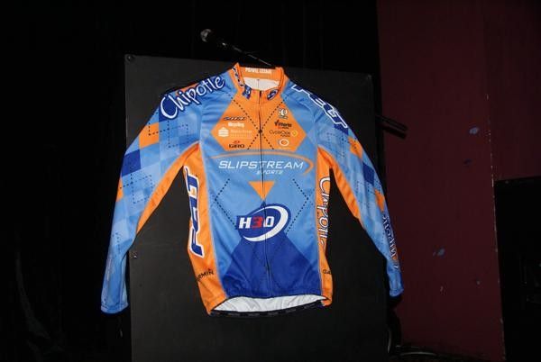 Slipstream's new jerseys will be even bolder and brighter next season.