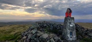 Lorraine on top of Ben Cleuth