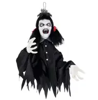 Haunted Hill Farm 19 in. Hanging Animatronic Demon Girl