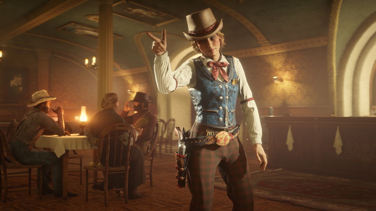 The joy of not really doing much of anything in Red Dead Redemption 2
