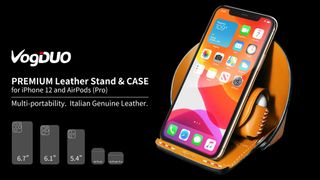 VogDUO Kickstarter Airpods Case Iphone Stand