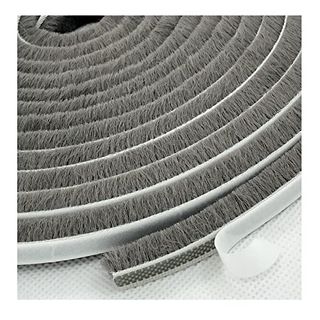 Weather Stripping Brush tape in gray