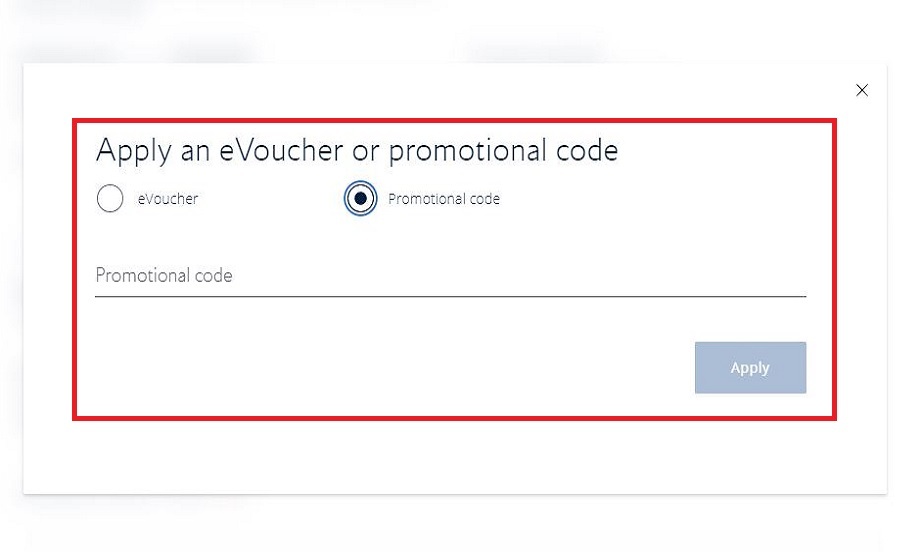 British Airways checkout screenshot