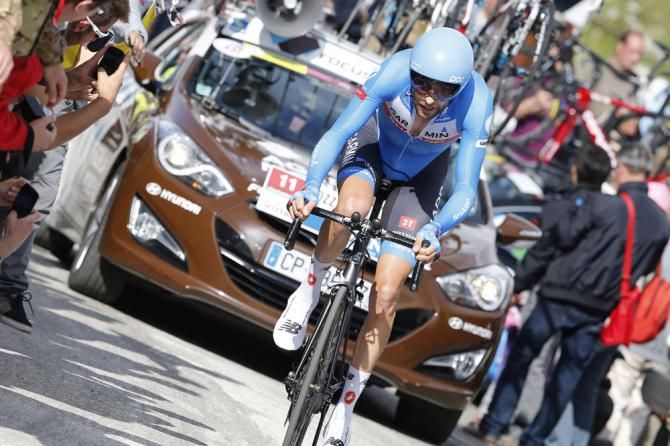 Ryder Hesjedal (Garmin-Sharp) had a day to forget