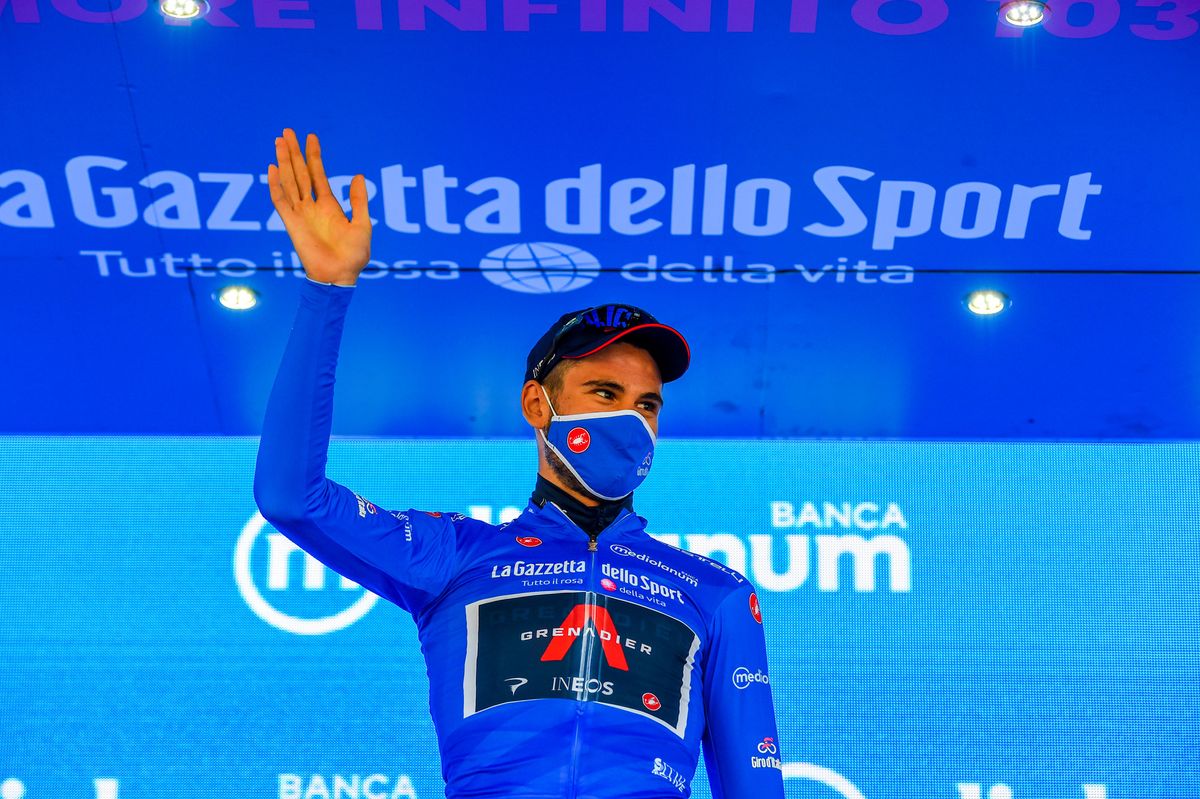 Giro d'Italia 2020 - 103th Edition - 6th stage Castrovillari - Matera 188&Acirc;&nbsp;km - 08/10/2020 - Filippo Ganna (ITA - Team Ineos) - photo Dario Belingherii/BettiniPhoto&Acirc;&copy;2020