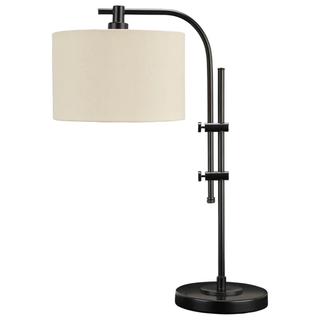 arched metal table lamp