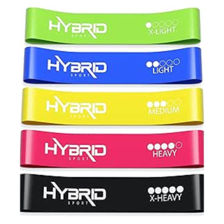 Hybrid resistance bands