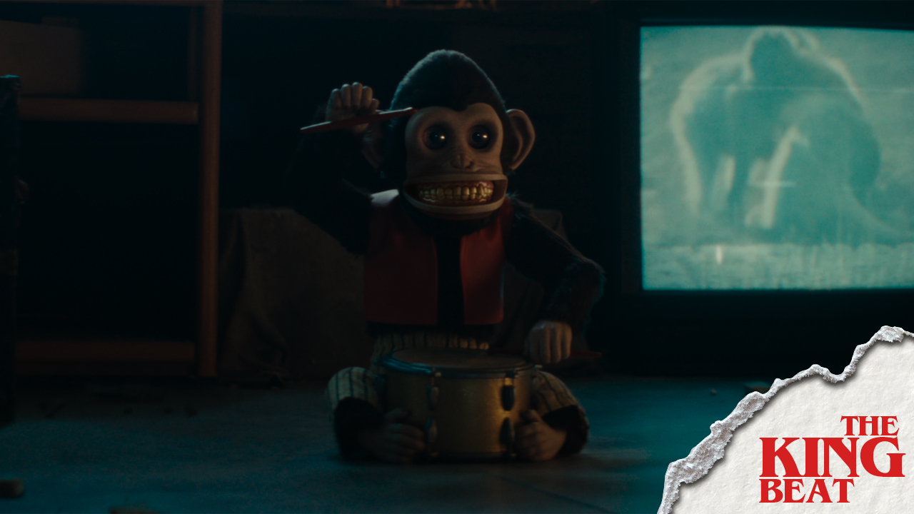 The Monkey on floor in Hal's home in The Monkey The King Beat