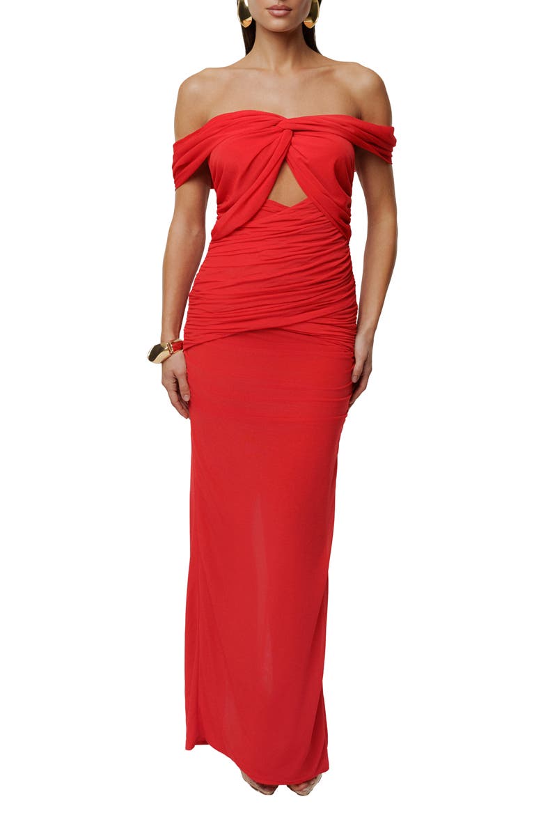 Alessandra Off the Shoulder Dress