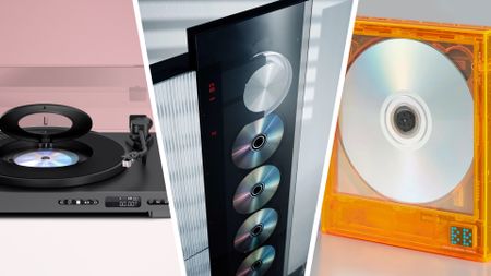 Three CD players