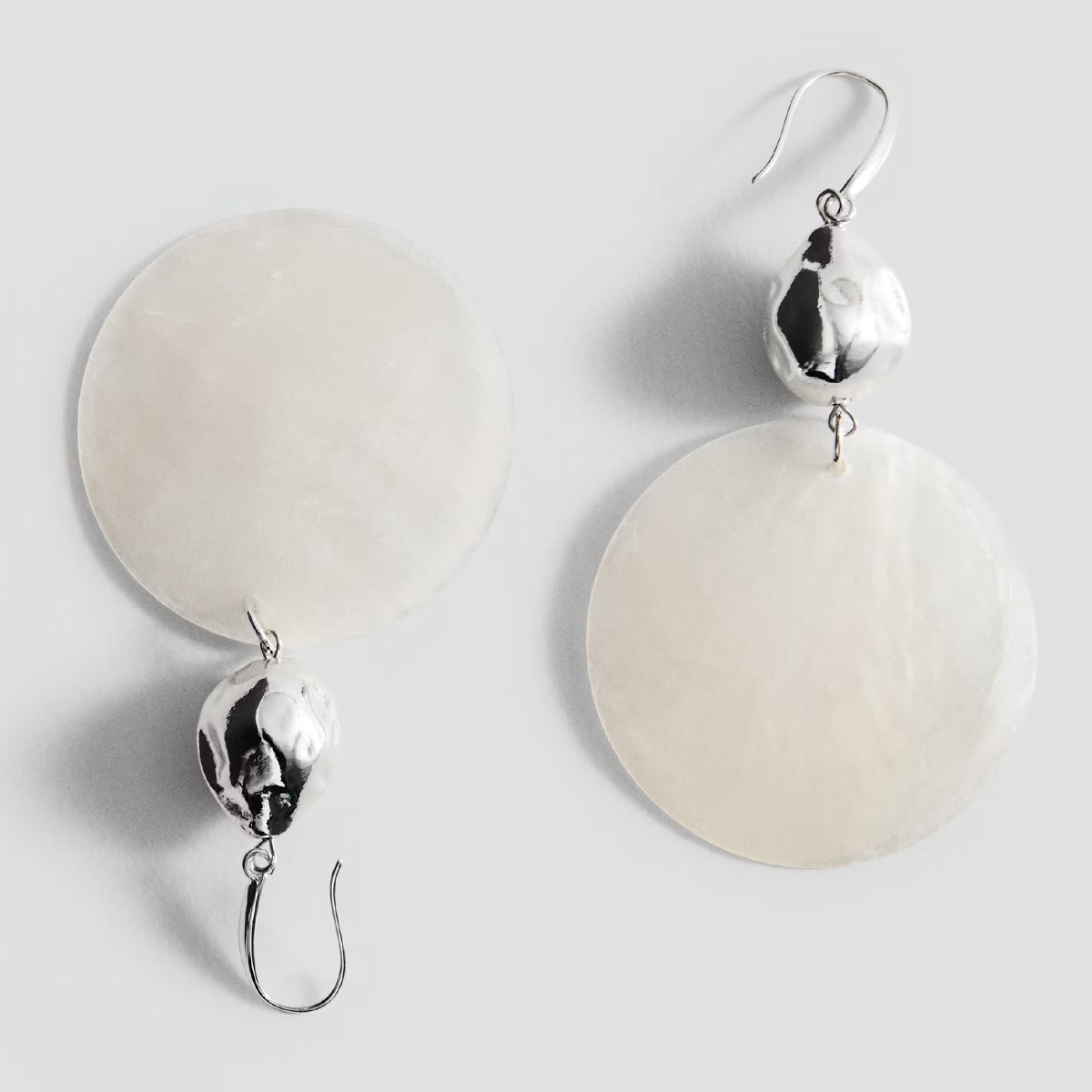 Shell Pendant Earrings - Women | Mango Usa