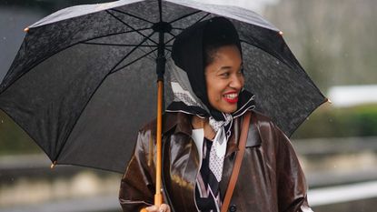 9 Rainy Day Outfits You'll Want to Leave the House In