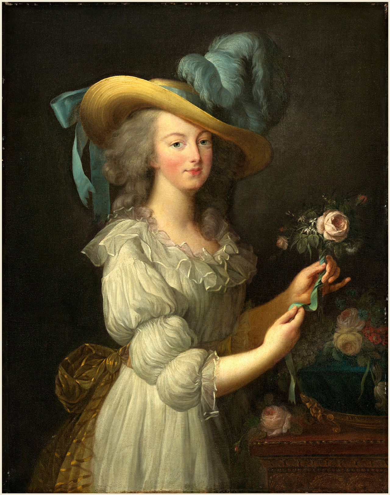 Vigée Le Brun&amp;#039;s &amp;#039;Marie Antoinette en Chemise&amp;#039; (1783).