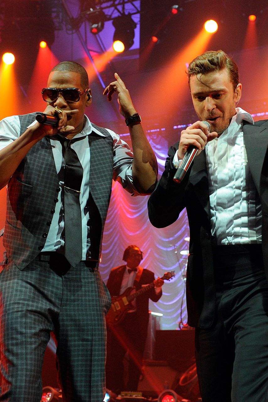 Justin Timberlake and Jay-Z