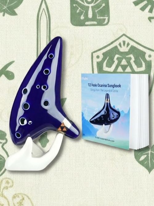 Zelda Ocarina With Song Book 