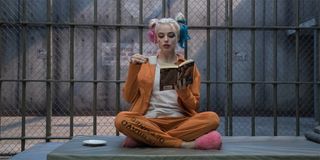 Harley Quinn in her prison cell suicide squad