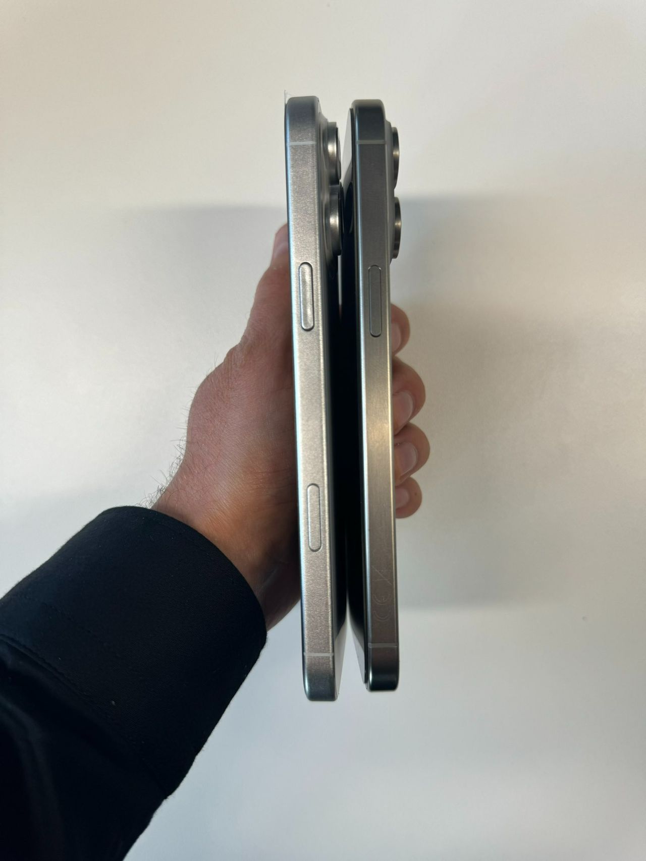 iphone 16 pro max next to 15 pro max