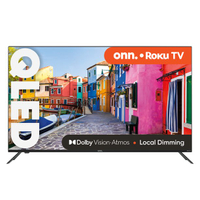 onn. 50-inch 4K QLED Roku TV:  $378