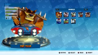 Best Crash Team Racing characters: Tiny Tiger
