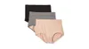 Warner's Blissful Benefits No Muffin Top 3-Pack Brief Panty