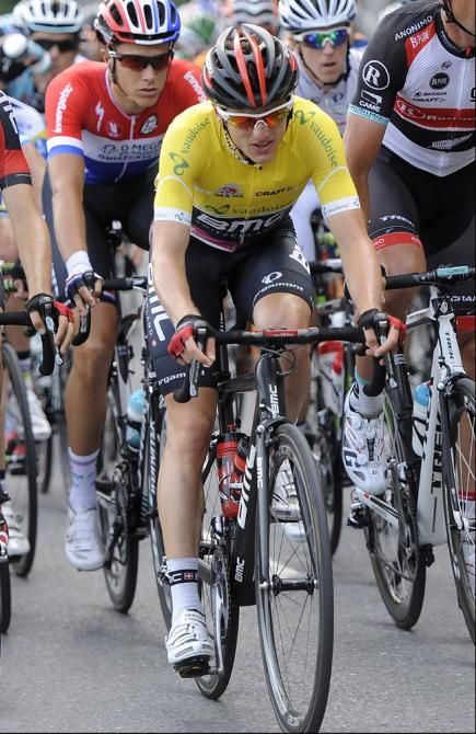 Tour de Suisse leader Mathias Frank (BMC)