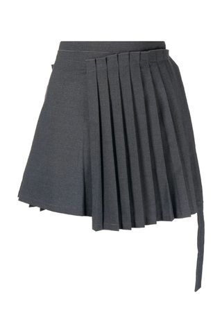 Nº21 Fully Pleated Mini Skirt