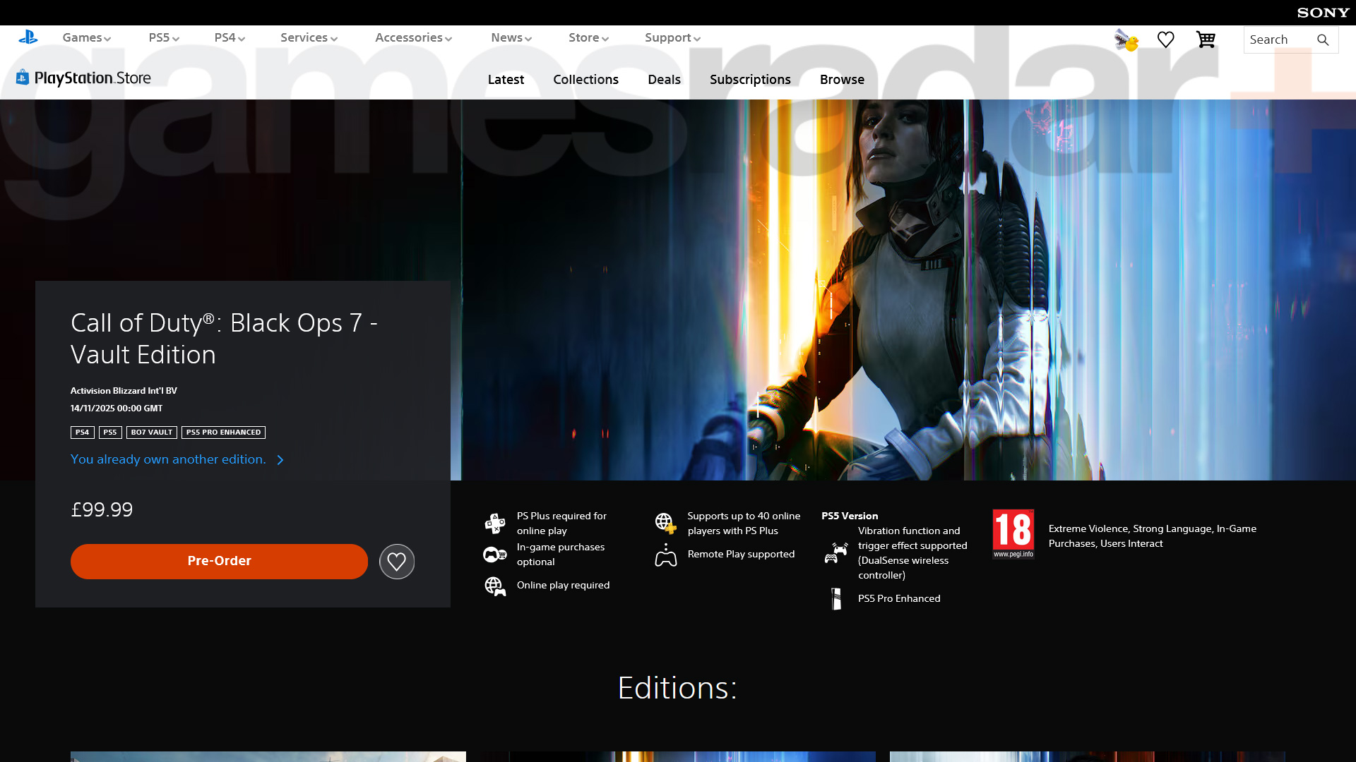 Black Ops 7 beta preload