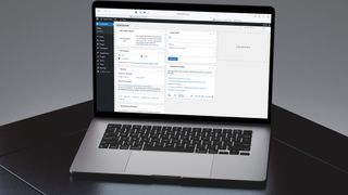 ClassicPress installation on a laptop