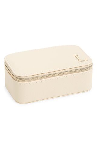 Initial Rectangular Jewelry Box