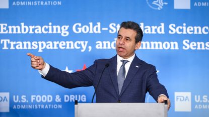 Dr. Marty Makary before he was pushed out as FDA commissioner