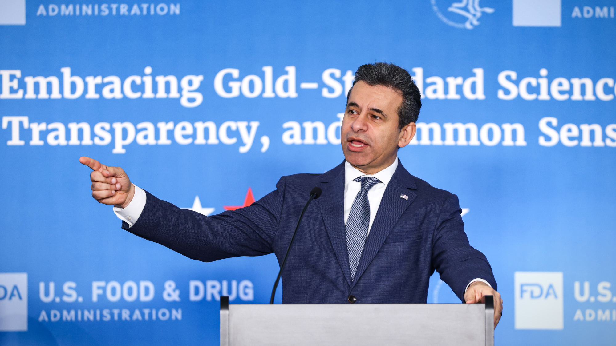 Dr. Marty Makary before he was pushed out as FDA commissioner