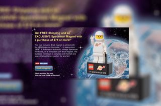 In 2010, Lego offered its customers a spaceman magnet inscribed "...in space since 1978" as a "gift with purchase" giveaway.