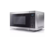 Sharp YC-MG02U-S Microwave with Grill Silver - WAS