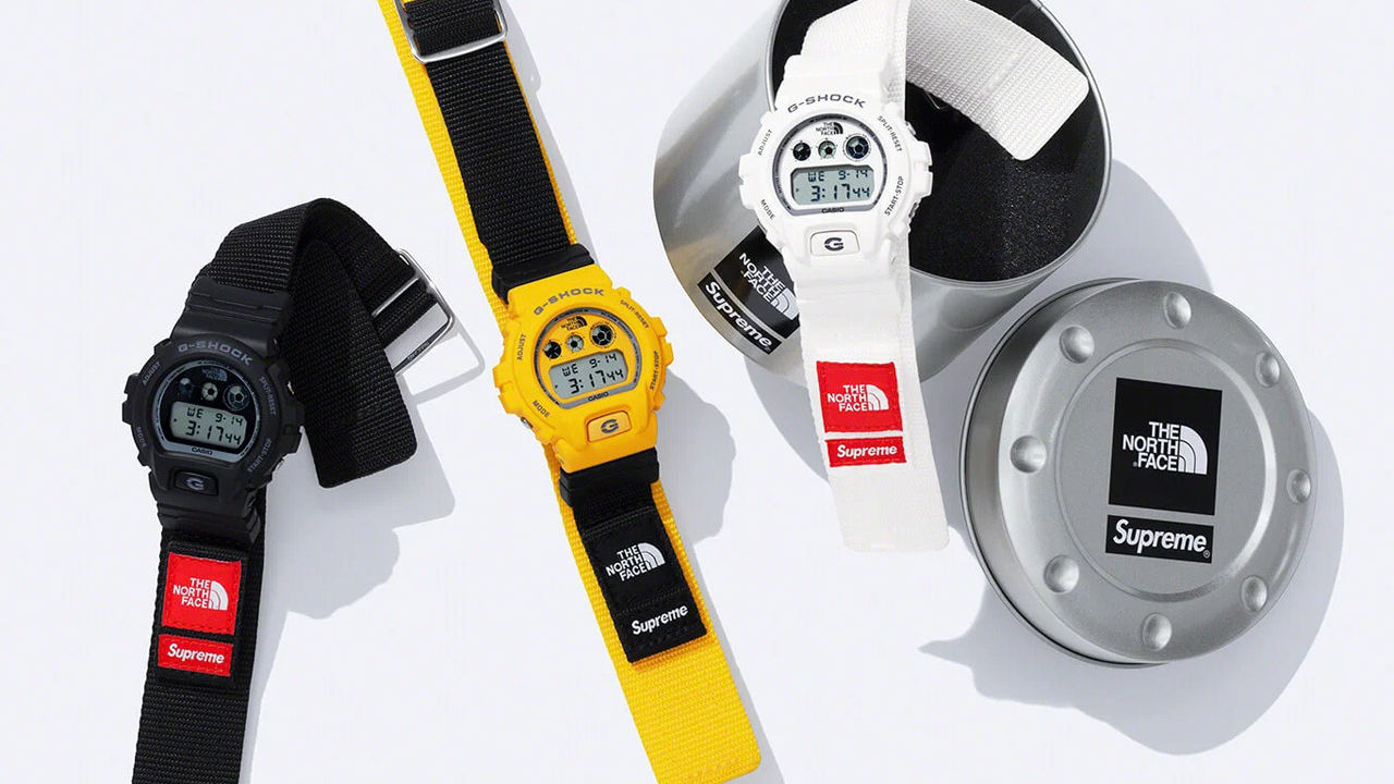 Casio teams up with The North Face and Supreme for special G-Shock watches  | Advnture
