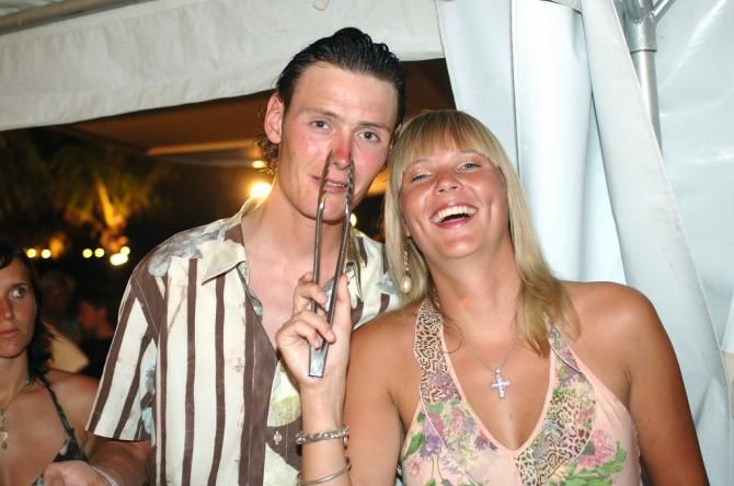 Johan Vansummeren and girlfriend Jasmine