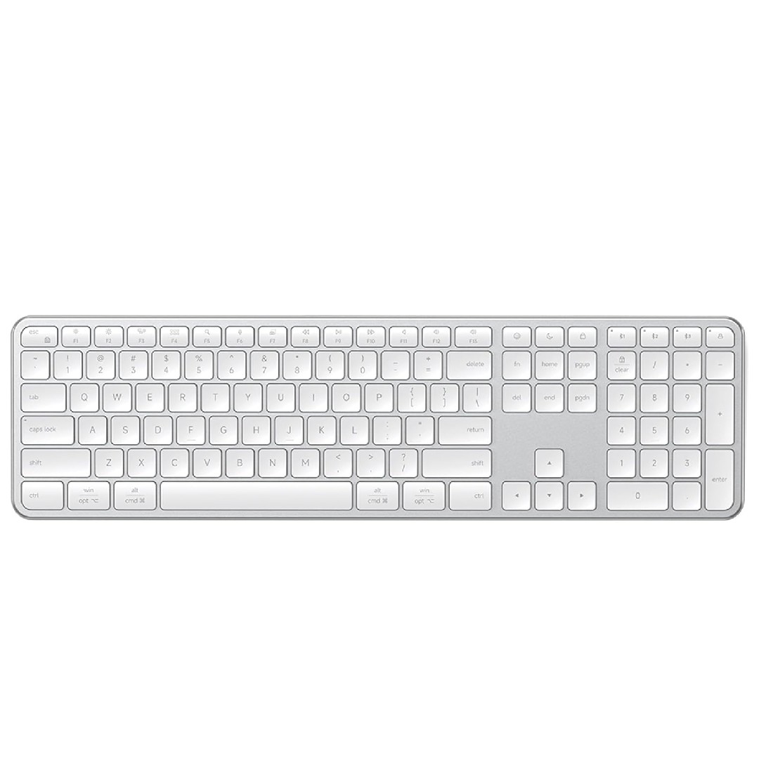 Product shot of the Satechi Slim EX3 keyboard
