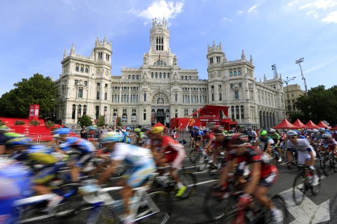 The Vuelta peloton reach Madrid for the final stage