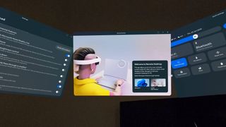 Meta Quest 3 Mixed Reality Link with Windows 11 PC screenshot of setting up app