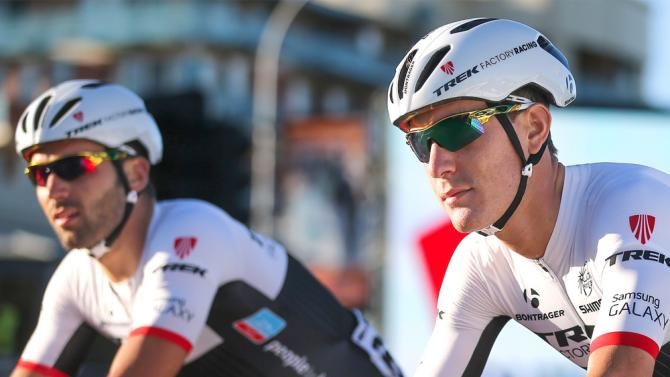 Bontrager look to be filling a gap in its range soon with this aero-road helmet, but there is no official word on if or when it will happen