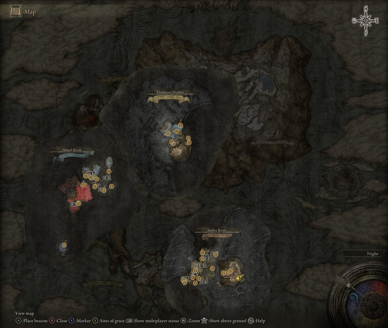 Elden Ring map